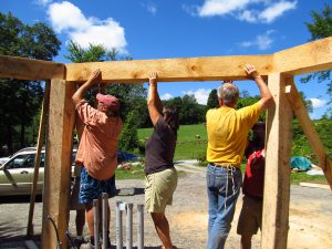 Timber Framing for the Rest of Us workshop in Idaho